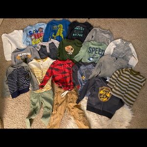 Huge Lot of Boys 2T Fall/Winter Clothing!